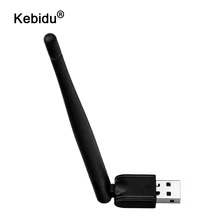 USB адаптер мини Wifi ключ беспроводная WiFi сетевая карта 150 м USB 2,0 802,11 B/g/n LAN антенный адаптер MT7601 для портативных ПК