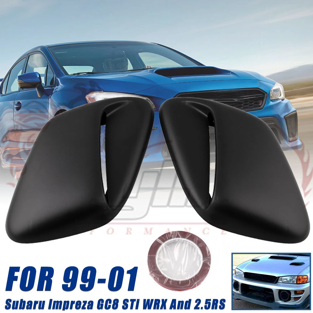Parts & Accessories Hood Vent Induction Scoop FRP For Subaru Impreza