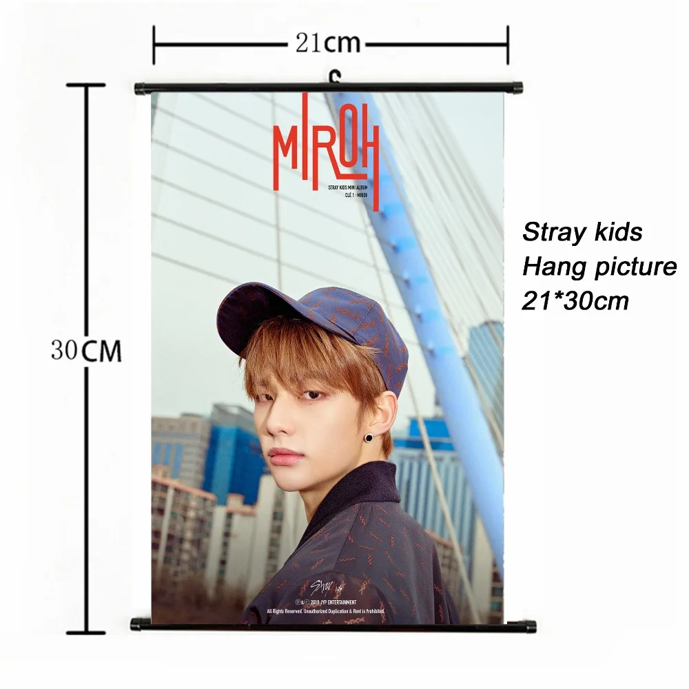 Модный Kpop Stray Kids have picture 21*30 см плакат stray kids MIROH альбом Фотокарта для фанатов Коллекция корейский Канцелярский набор