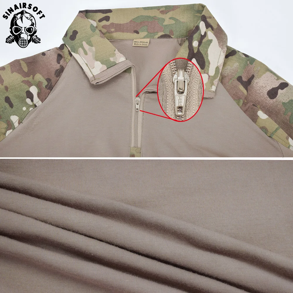 SINAIRSOFT военная форма Мультикам армейская боевая рубашка Униформа тактические штаны с наколенниками Камуфляжный костюм Uniforme Militar