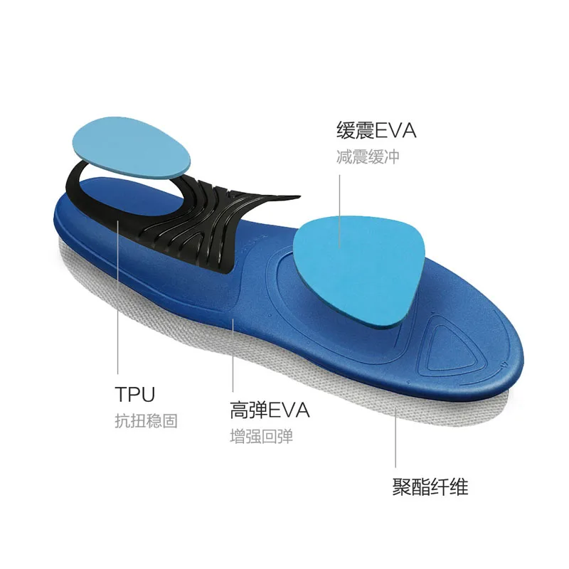 Xiaomi Mijia FREETIE амортизатор спортивные стельки серый амортизатор пружинный torsial поддержка полиэфирного волокна стелька