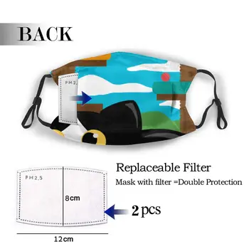 

protective mask with filter Animal Cat Lover I Have Plans With My Cat anti dust PM2.5 reuse adult teen child girl