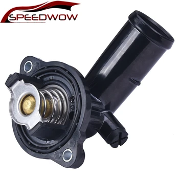 

SPEEDWOW Auto Engine Coolant Thermostat Housing Assembly For DODGE DURANGO JEEP GRAND CHEROKEE 2011-2015 WRANGLER 2012-2018