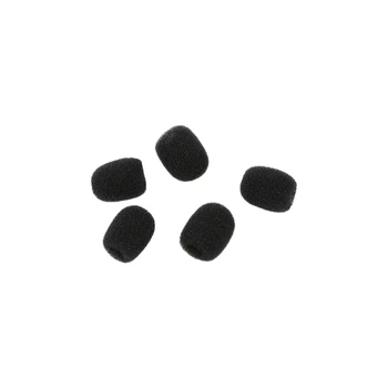 

5X Round Ball Lavalier Microphone Foam Windscreen Sponge Windshields 6mm Opening