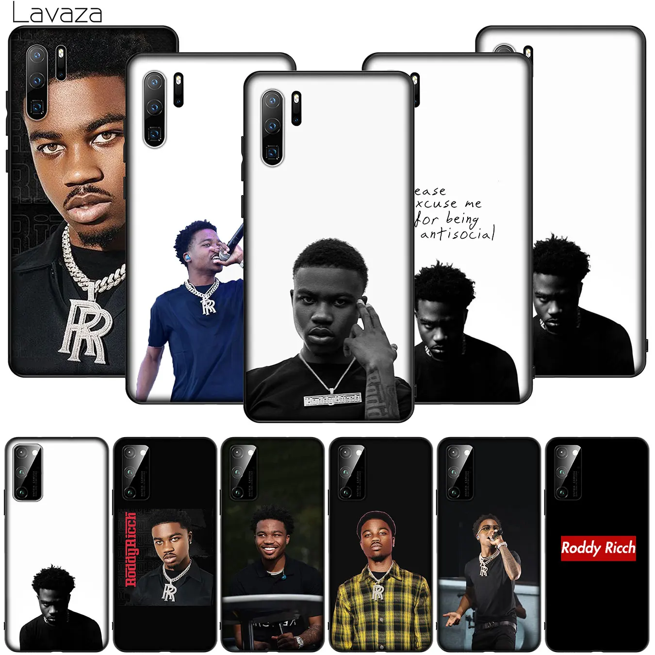 Roddy Ricch pop Soft Silicone Phone Case for Huawei P30 P20 Pro P10 P9 P8 Lite P Smart Z Plus 2019 |