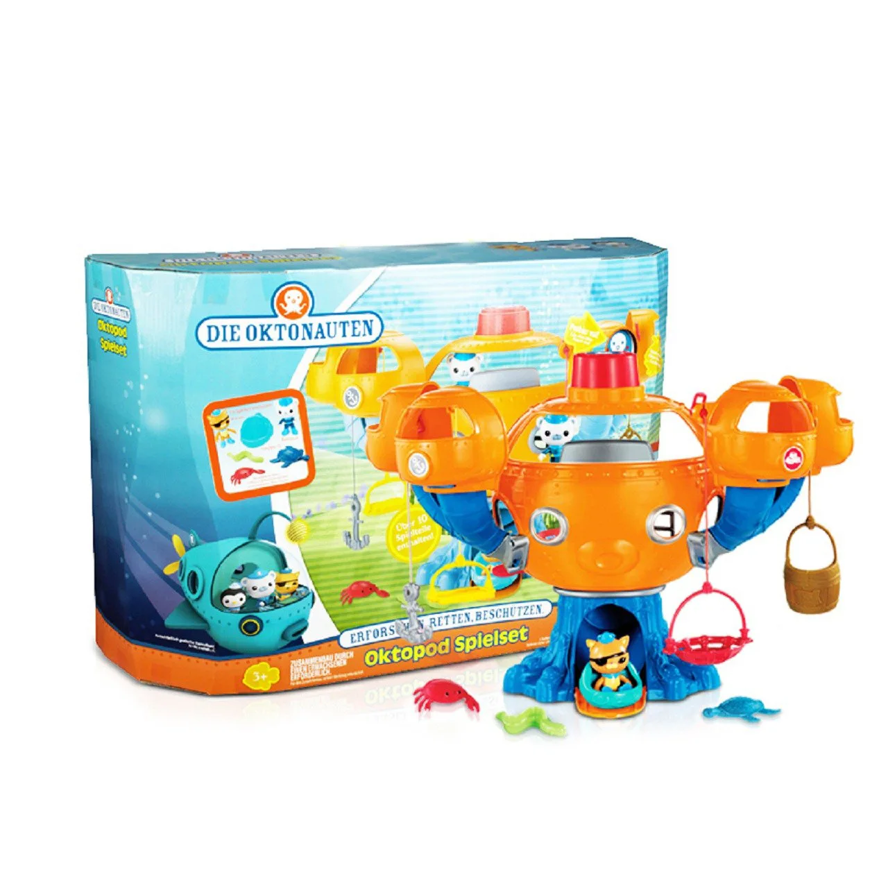 MATTEL маленькая Нижняя Колонка Джой Осьминог форта китайская версия Fcl80 бак капитан игровой дом водные игрушки