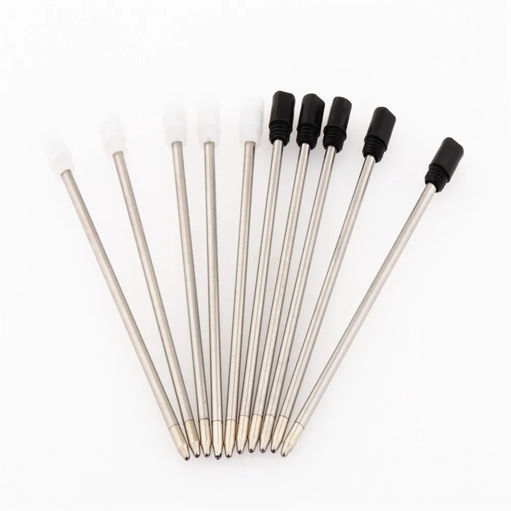 High quality Size 70mm metal Blue Black ink Ballpoint pen office school