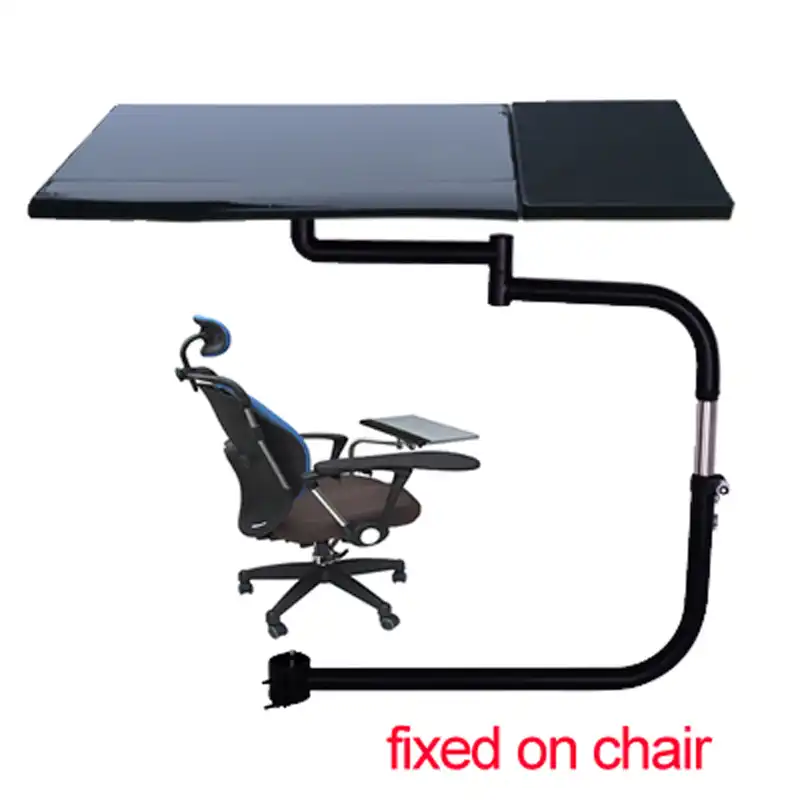 BL OK010S Full Motion Chair Clamp Keyboard Holder Laptop Desk+ Square