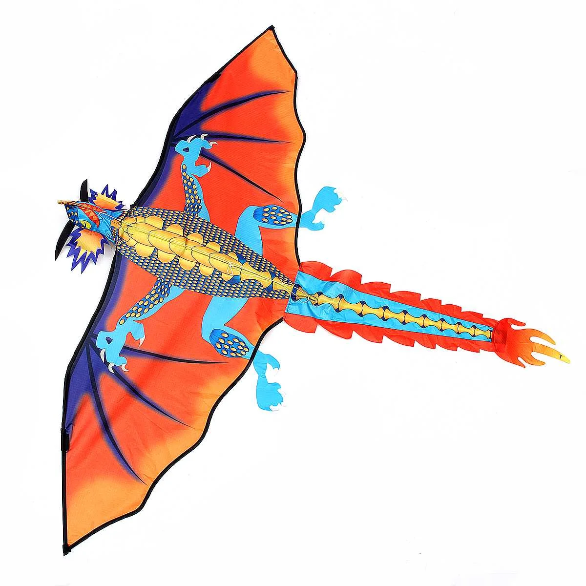 3D Дракон воздушный змей костюм одна линия с хвостом воздушные змеи на открытом воздухе забавная игрушка воздушный змей семья спортивная игрушка для игр на открытом воздухе детей