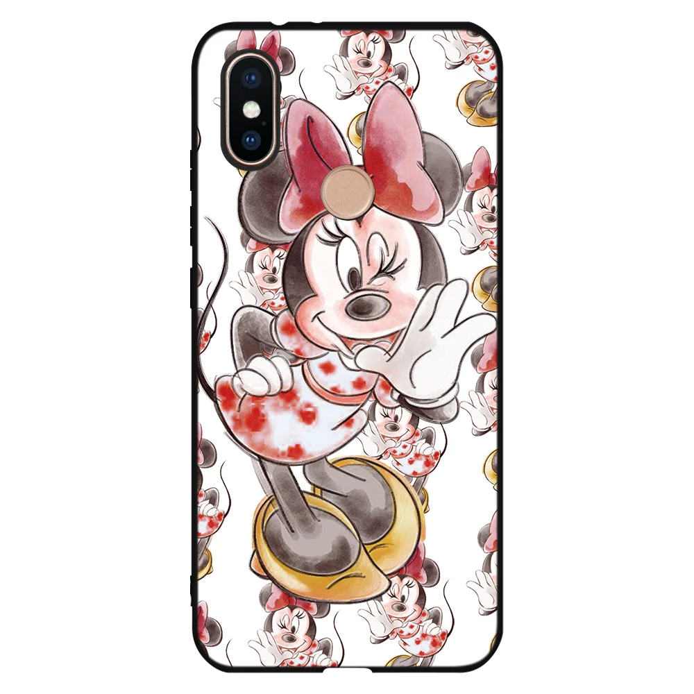 Для Xiaomi Mi 8 9 Lite A3 CC9 CC9e A1 A2 3D рельефным мультяшным рисунком пара чехол для Xiaomi Redmi Note 7 S2 6 5 4 Pro Plus 6A 5A мягкий чехол - Цвет: minihan