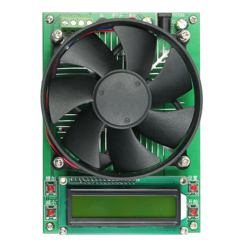 150W электронная ЖК-доска для нагрузочный модуль 60V 10A Батарея разрядки Ёмкость метр тестер