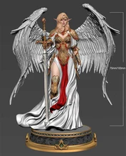 

1/24 75mm 1/18 100mm Resin Model Northern Europe Female Martial God Unpainted No Color RW-343