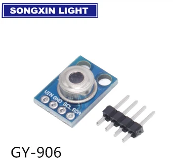 

1pcs GY-906 MLX90614ESF New MLX90614 Contactless Temperature Sensor Module Compatible
