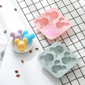 

Cake Mold Mickey Shape Silicone Mold Cake Decorating Tools Chocolate Mold Fondant Moulds Sugarcraft Pastry Candy Cake Design