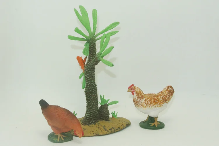 Micro Landscape Plastic Artificial Tree Scene Tree Sand Table Tree Model Ancient Tree Toy Animals Model Series
