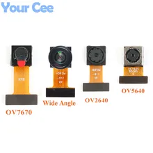 Ov2640 ov7670 OV5640-AF mini módulo de câmera cmos sensor imagem módulo 2 milhões pixel grande angular câmera monitor identificação