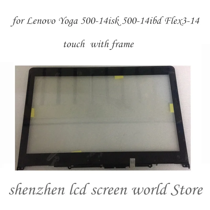 Оригинальный сенсорный экран 14 дюймов для Lenovo Yoga 500-14isk 500-14ibd 500 диагональ экрана