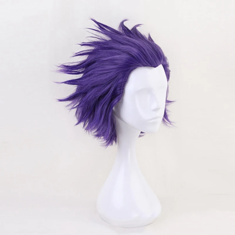 Boku No Hero Academy Shinsou Hitoshi Shinso парик косплей костюм мой герой Academy короткие фиолетовые парики синтетические накладные волосы парик Кепка
