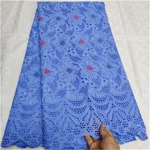 Африканское сухое кружево ткань распродажа швейцарская вуаль кружева в швейцарском стиле высокое качество Африканское парчовое ткань 5 ярдов/партия