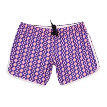 Брендовые женские красные и черные пляжные шорты из спандекса, новинка, купальный костюм для девочек, пляжные шорты, бермуды, боксеры, праздничные шорты