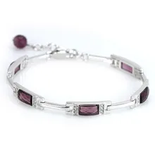 Корейские модные браслеты для женщин, серебро 925, ювелирные изделия, элегантный Дикий браслет, роскошный хрустальный браслет, подарок на день Святого Валентина