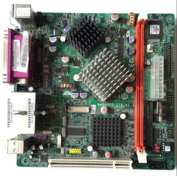 945GSED-ITX V1.1Board автомобильный Промышленный контроль POS кассовый отремонтированный