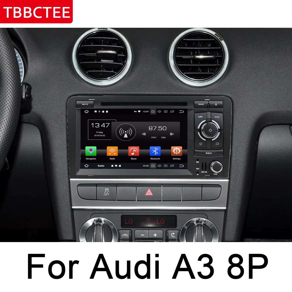 Мультимедийный плеер для Audi A3 S3 8P 2003 ~ 2012 MMI навигация IPS Android DVD GPS стерео радио Wi-Fi BT