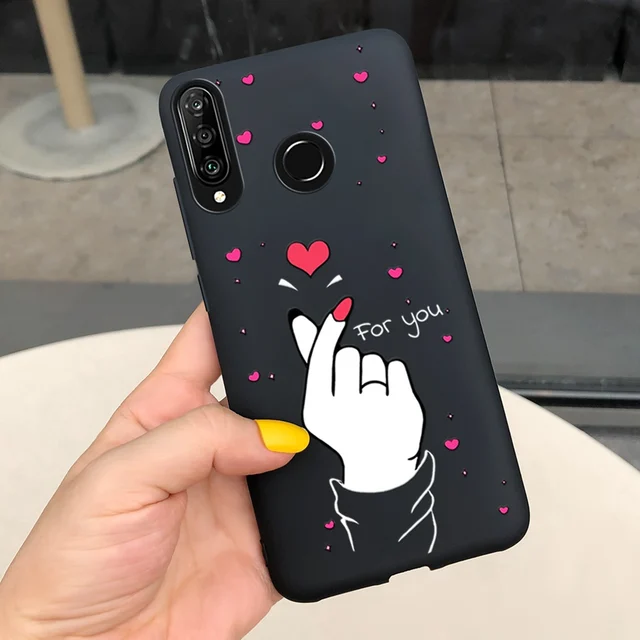 For Huawei P30 Lite Case Cute Cow Cartoon Painted Tpu Silicone Shockproof  Cover For Huawei P30 Pro P30lite Soft Funda Slim Coque - Mobile Phone Cases  & Covers - AliExpress