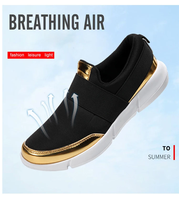 Spring Autumn Women Slip On Loafers Ladies Casual Comfortable Flats 2021 New Female Breathable  Shoes Fashion Arrival