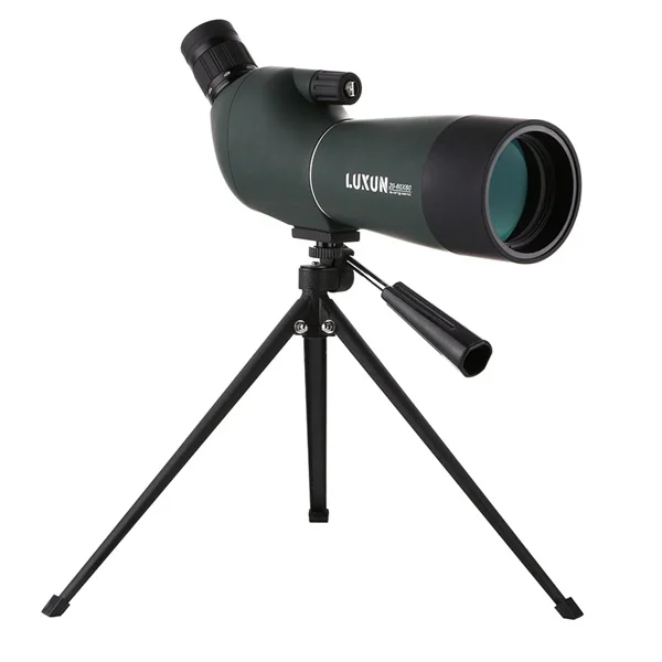 Luxun 20-60X60 Hd Водонепроницаемый противоударный осмотра достопримечательностей охотничий Монокуляр Телескоп для наблюдения за птицами с фокусирующей оптикой для наблюдения точечных целей Withtripod