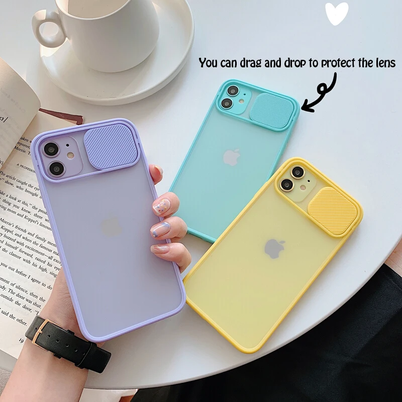 Camera Lens Protection Phone Case on For iPhone 11 Pro Max 8 7 6 6s Plus Xr XsMax X Xs SE 2020 Color Candy Soft Back Cover Gift Camera Lens Protection Phone Case on For iPhone 11 Pro Max 8 7 6 6s Plus Xr XsMax X Xs SE 2020 Color Candy Soft Back Cover Gift