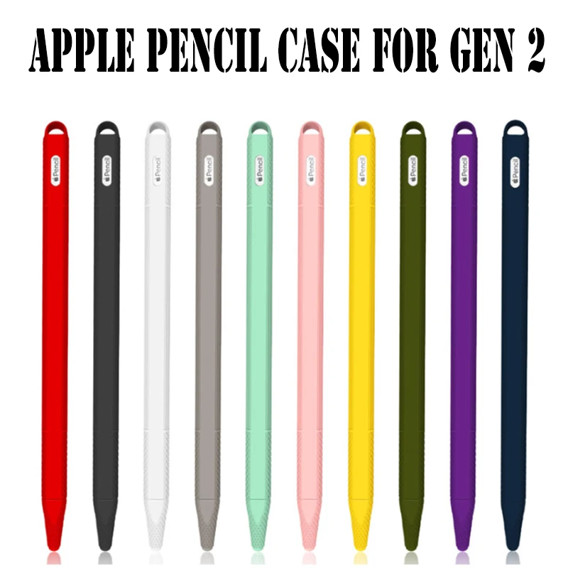 SiliconeCase для Apple Pencil 2 Колыбель Подставка держатель iPad Pro стилус Защитная крышка