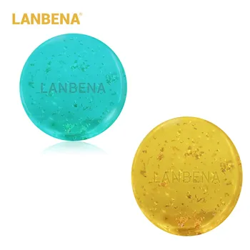 

LANBENA Hyaluronic Acid+24K Gold Handmade Soap Face Cleaner Moisturizing Acne Treatment Repair Whitening Anti-Aning Winkles
