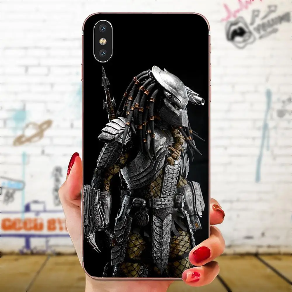 Мягкий чехол из ТПУ для Xiaomi Redmi Mi 4 7A 9T K20 CC9 CC9e Note 7 9 Y3 SE Pro Prime Go Play чужой Хищник - Цвет: as picture