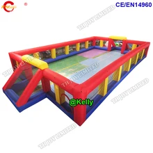 Гигантское Надувное футбольное поле для продажи, коммерческий надувной футбольный бампер, шары для арены