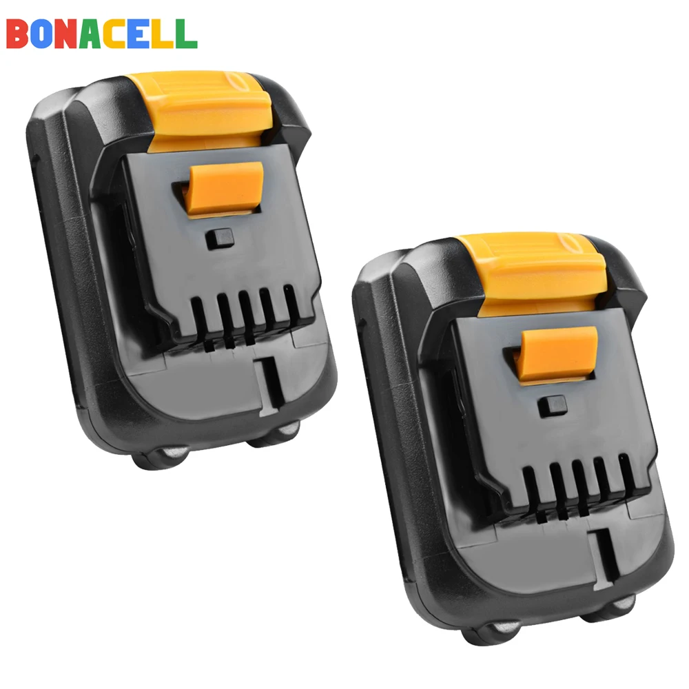 2 PACK Bonacell для Dewalt 2000 мА/ч, 12V Макс литий-ионный DCB120 DCB121 DCB123 DCB125 DCD710 DCF813 DCF815 DCF610 DCB100 DCT410S - Цвет: 2 PACK
