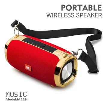 

20W Wireless Bluetooth Speaker Portable Column Speaker Bluetooth Soundbar Music Player Boom Box with FM Radio Computer Subwoofer