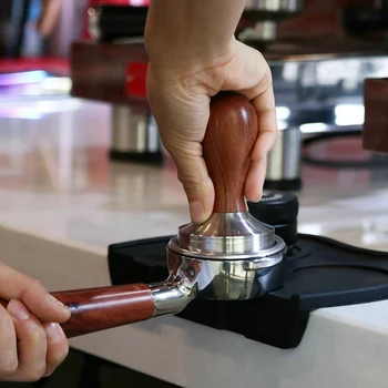 

Coffee Powder Hammer with Smooth Solid Wooden Handle Tamper Hammer Espresso Maker Cafe Barista Tool Coffee Machine Accessories