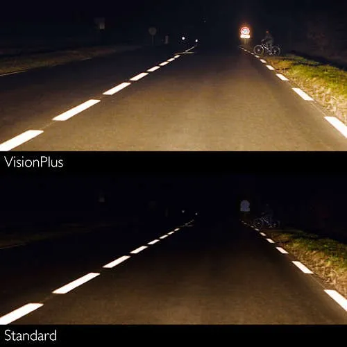 Lamp H7 12V 55W(PX26d)(+ 60% light) vision Plus(2 PCs PHILIPS 12972VPS2