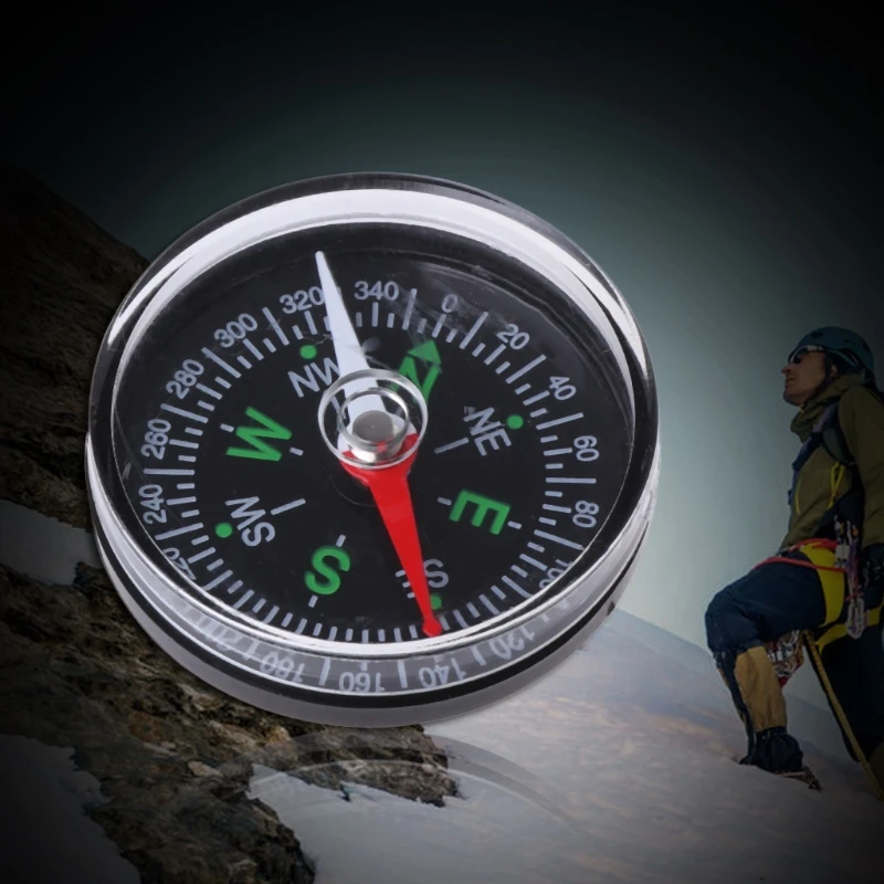 

Camping Hiking Navigation Portable Handheld Compass Survival Practical Guider