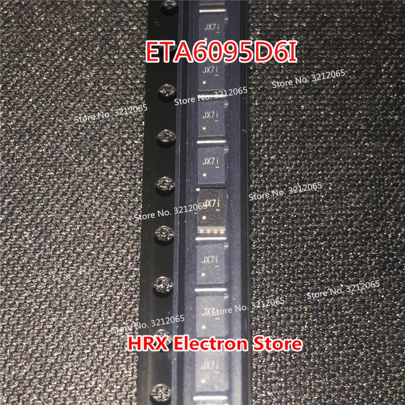 ETA6095 ETA6095D6I Код: JX(JX7i JX6a JX8d JX.) Чип управления питанием QFN
