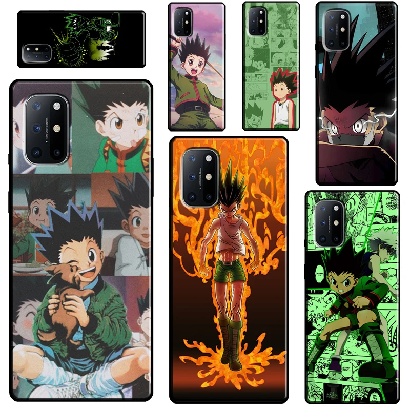 Freecss Gon Hunter x Anime For OnePlus 9 10 Pro 8T 9R Nord Case Realme GT Neo 2 Master 8 C3 C21 8i 9i Cover | Мобильные телефоны и