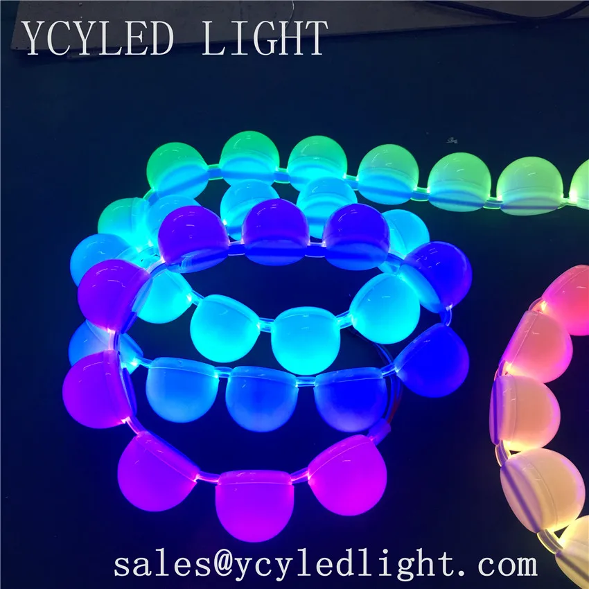 Ws2811/16703 12В водить 60leds/m 3 светодиода+ 1ic в одной обложкой цифровая светодиодная лента Addressable RGB умная точка пикселей программируемый ip67 водонепроницаемый