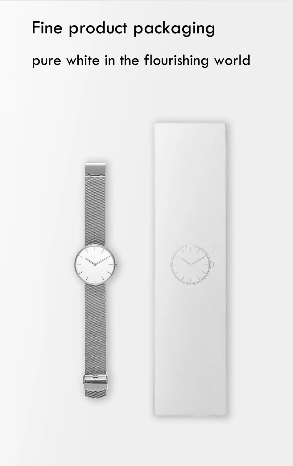 Xiaomi TwentySeventeen Stainless Quartz Couple Wristwatch Men Women Watch Waterproof Steel Strap Bracelet 3ATM Gift For Lover (19)
