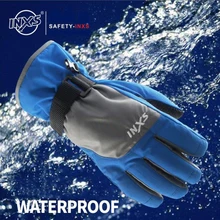 Мужские перчатки Esquiar, зимние, лайкра, водонепроницаемые, многоцветные, теплые, ветрозащитные, согревают, Esquiar, Ciclismo, Guantes, мото перчатки