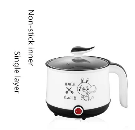 without steamer 220V миниатюрная многофункциональная Мини-электропечь Одиночная Машина/двойной слой можно использовать в трех цветах - Цвет: without steamer