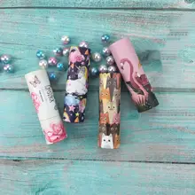 5/10/30/50 шт кошкой единорогом Лебедь розового цвета с цветочным узором и круглым Бумага пустой тюбик губной помады бальзам для губ контейнер 12,1 мм губная помада оболочки упаковки