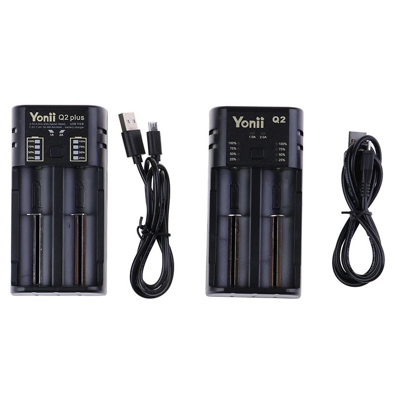 Lii-202 100B зарядное устройство, Зарядка 18650 26650 10440 16340 25500 перезаряжаемый 2 слота разъем NiMH литиевая батарея