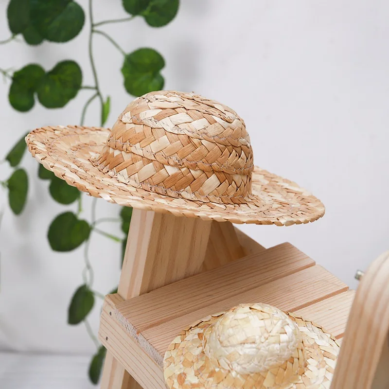 

Children's DIY Painting Grass Hat Decoration Creative Art For Doll Accessories Diameter 9-20cm