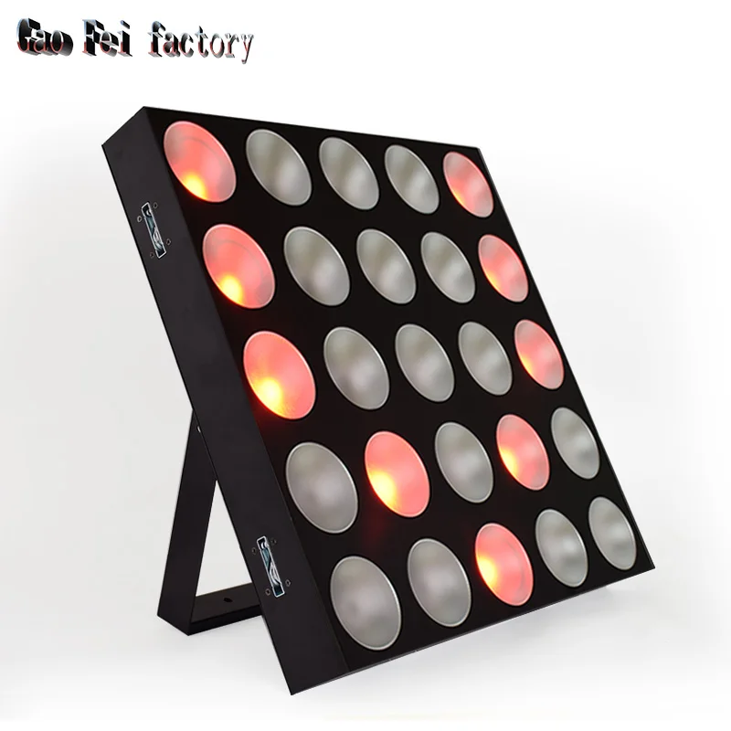 

Disco Light 25*10W RGB LED Matrix COB DMX512 5x5 beam wash stage light For Bar Club